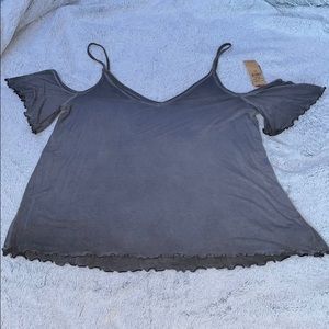 American Eagle Soft and Sexy Off the Shoulder Tank